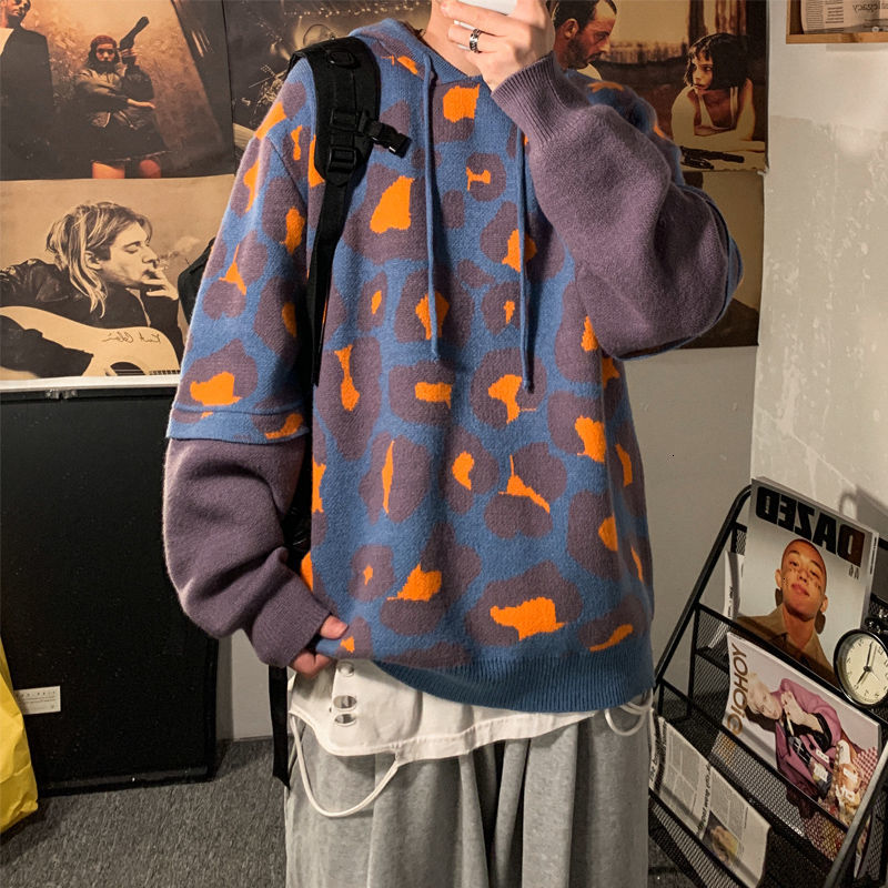 2021 New Winter Men's Clothes Two Pieces Jumpers Loose Patches of Cashmere Sweater with Hoodie Wool Warm Top Knitting M-xl 8da5, Blue.
2021 New Winter Men's Clothes Two Pieces Jumpers Loose Patches of Cashmere Sweater with Hoodie Wool Warm Top Knitting M-xl 8da5, Blue.