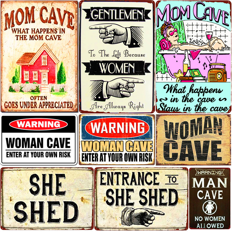 2021 Woman Cave Plaque Welcome To My She Shed Vintage Metal Signs Bar Pub Cafe Home Decor Mom Cave War Metal Plates Funny Tin Poster 20X30
2021 Woman Cave Plaque Welcome To My She Shed Vintage Metal Signs Bar Pub Cafe Home Decor Mom Cave War Metal Plates Funny Tin Poster 20X30