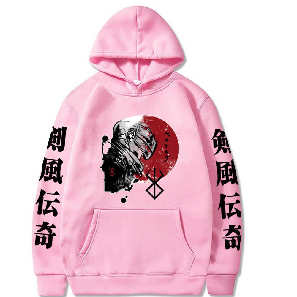2021 Anime Berserk Pullover Tops Long Sleeve Hip Hop Fashion Hoodie Y0804