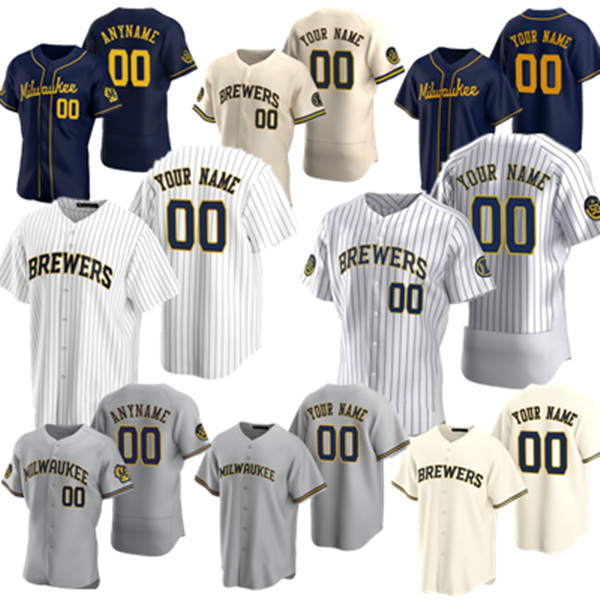 2021 Milwaukee Christian Yelich Brewers Jerseys Avisail Garcia Keston Hiura Josh Hader Lorenzo Cain Ryan Braun Tyrone Taylor Rowdy Tellez Pablo Reyes Pina Woodruff, Men's color 3
2021 Milwaukee Christian Yelich Brewers Jerseys Avisail Garcia Keston Hiura Josh Hader Lorenzo Cain Ryan Braun Tyrone Taylor Rowdy Tellez Pablo Reyes Pina Woodruff, Men's color 3