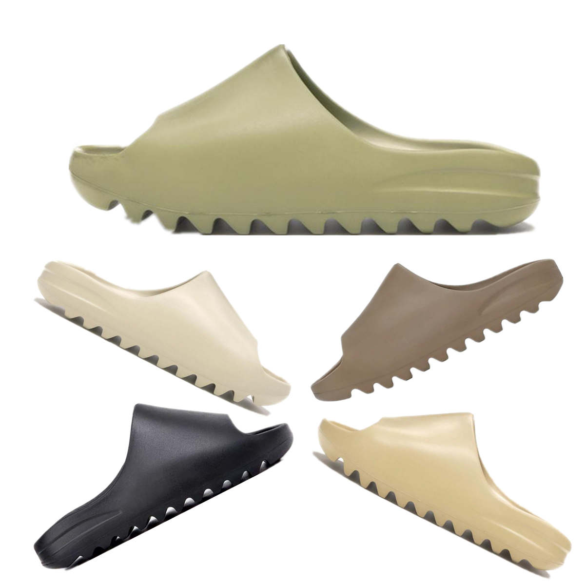 2021 kanye west Slipper Foam Runner Sandal Slippers Triple Black White Bone Resin Desert Sand Men Women Fashion Slides Sandals Shoes US 5-13
2021 kanye west Slipper Foam Runner Sandal Slippers Triple Black White Bone Resin Desert Sand Men Women Fashion Slides Sandals Shoes US 5-13