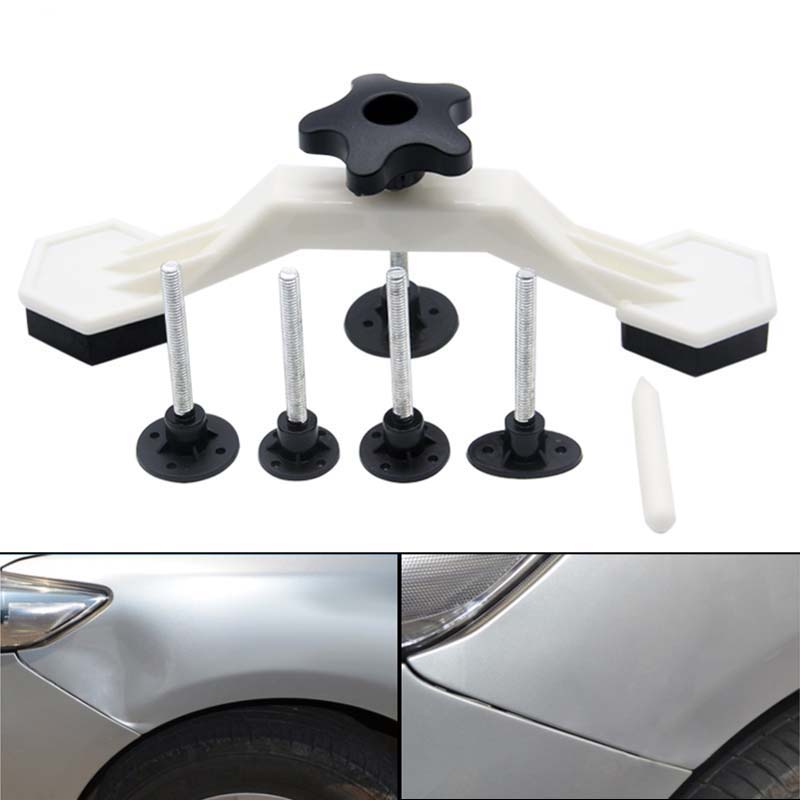 Universal Car Dent Repair Kit Tools Body Damage Fix Pulling Bridge Puller Dents Removal Glue Tabs Vehicle Hand Repairs Tool Paintless