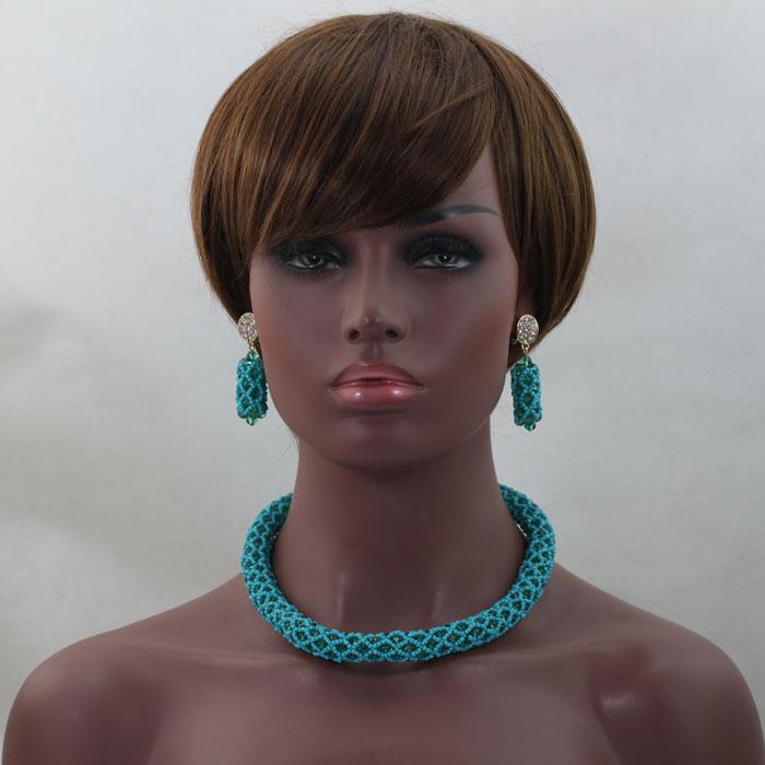 Earrings & Necklace 2021 Crystal Jewelry Set African Handmade Costume Wedding Bridal Beads Nigerian Full Accessory ALJ671, As pic
Earrings & Necklace 2021 Crystal Jewelry Set African Handmade Costume Wedding Bridal Beads Nigerian Full Accessory ALJ671, As pic