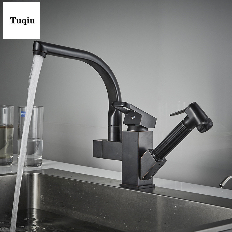 2021 New Swivel with Shower Head Brass Black Oil Brushed Sink Faucet Pull Out Kitchen Mixer Tap Torneira Cozinha Ddsk
2021 New Swivel with Shower Head Brass Black Oil Brushed Sink Faucet Pull Out Kitchen Mixer Tap Torneira Cozinha Ddsk