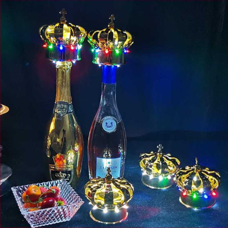 Night Lights Thrisdar Led Strobe For Champagne Wine Bottle Crown Shape Topper Light Up Flashing Stopper
Night Lights Thrisdar Led Strobe For Champagne Wine Bottle Crown Shape Topper Light Up Flashing Stopper