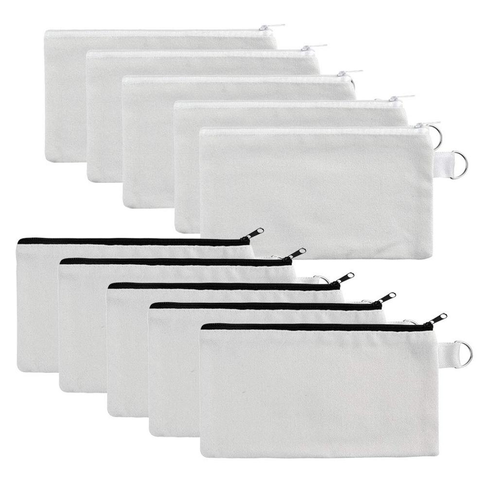 Hot New Multipurpose Cosmetic Bag with Zipper - 6-Pack Plain DIY Natural Make-Up Pouch, Cotton Canvas Travel Toiletries,, Customize
Hot New Multipurpose Cosmetic Bag with Zipper - 6-Pack Plain DIY Natural Make-Up Pouch, Cotton Canvas Travel Toiletries,, Customize
