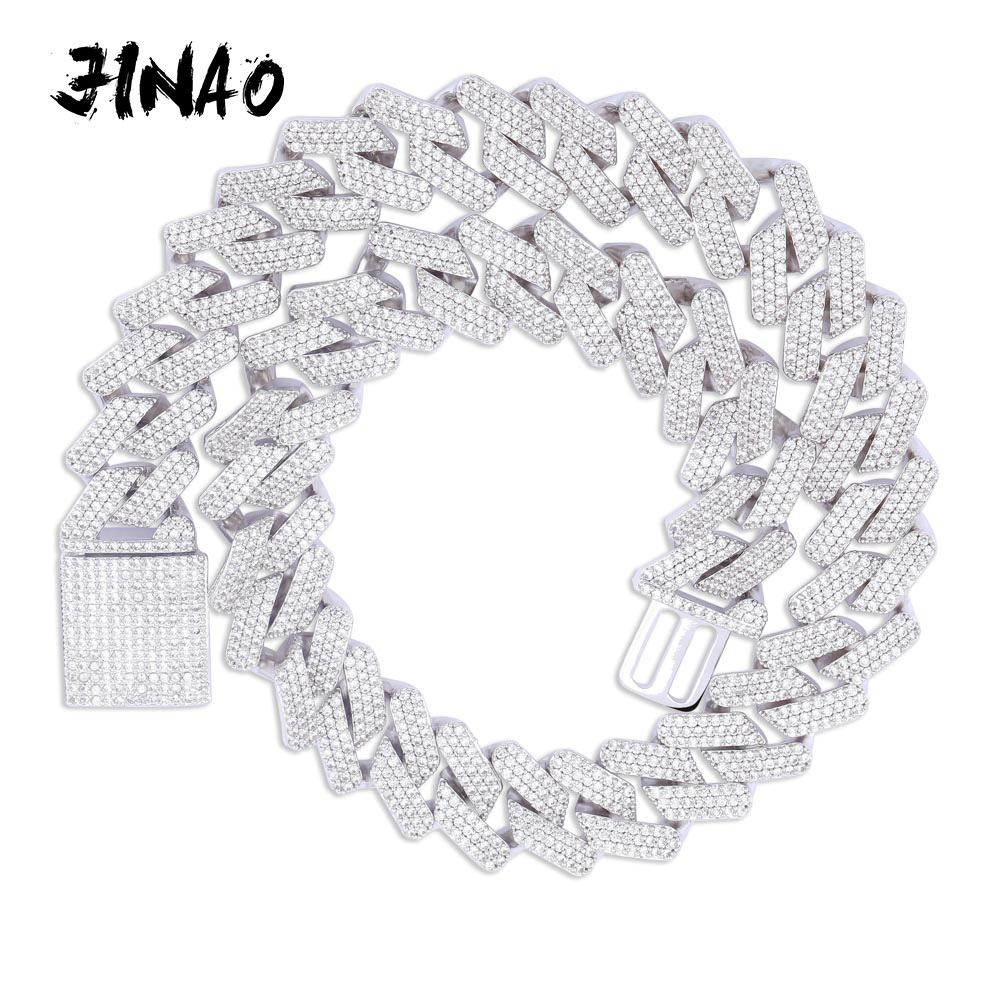 JINAO 20mm Miami New Box Big Clasp Cuban Link Chain Gold Necklace Iced Out Cubic Zirconia Bling Hip hop for Men Jewelry X0509
JINAO 20mm Miami New Box Big Clasp Cuban Link Chain Gold Necklace Iced Out Cubic Zirconia Bling Hip hop for Men Jewelry X0509