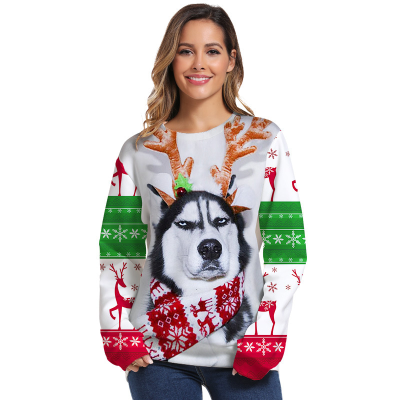 2021 Funny Cartoon 3d Print Cotton Christmas Sweatshirt Women Oversized Long Sleeve Couple Clothes Pullovers Autumn Plus Size Zbrr, Gk097
2021 Funny Cartoon 3d Print Cotton Christmas Sweatshirt Women Oversized Long Sleeve Couple Clothes Pullovers Autumn Plus Size Zbrr, Gk097