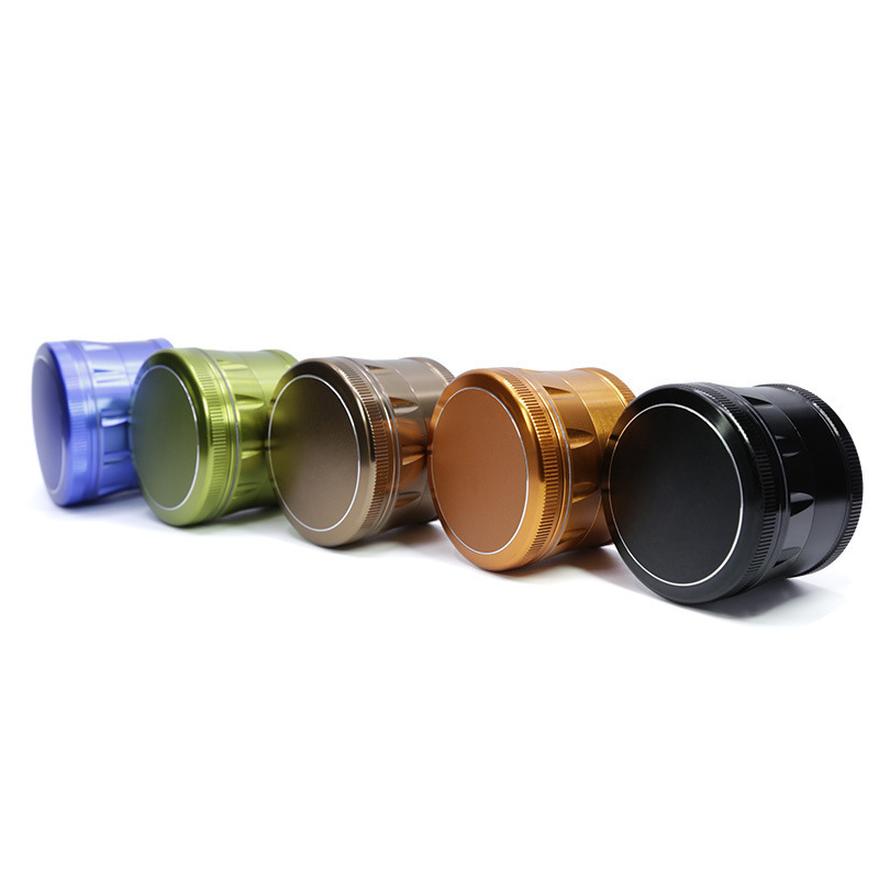 factory wholesale tobacco herb grinders Inverted triangle drum metal color aluminum alloy 63mm4 layer Grinde smoking accessories
factory wholesale tobacco herb grinders Inverted triangle drum metal color aluminum alloy 63mm4 layer Grinde smoking accessories
