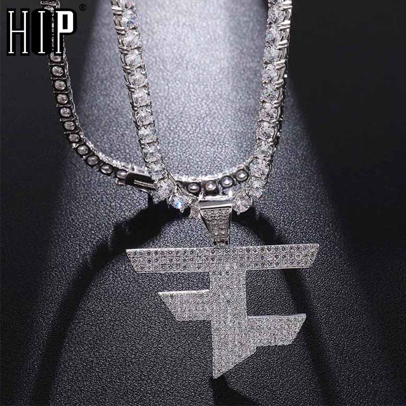 Hip Hop Iced Out AAA Bling Micro Paved Zircon Team Pendants & Necklaces For Men Rapper Jewelry With Tennis Chain X0509
Hip Hop Iced Out AAA Bling Micro Paved Zircon Team Pendants & Necklaces For Men Rapper Jewelry With Tennis Chain X0509