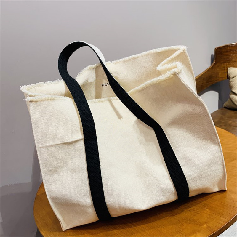 Fashion Designer Letter Printed Canvas Bag Large Capacity Totes Woman Beach Shopping Storage Bags
Fashion Designer Letter Printed Canvas Bag Large Capacity Totes Woman Beach Shopping Storage Bags