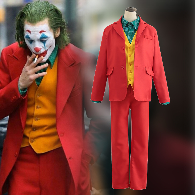 Festive & Party Supplies cosplay for Halloween 2019DC Movie joker suit Jacquinx red costume
Festive & Party Supplies cosplay for Halloween 2019DC Movie joker suit Jacquinx red costume