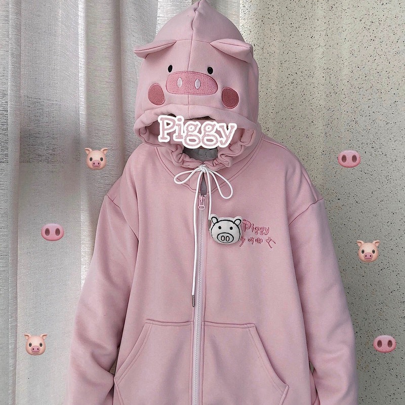 2021 New Deeptown Kawaii Mulheres Inverno Moda Rosa Zip Up Hoodies Oversize Manga Longa Bonito Tops Mais Camisola De Veludo Feminino Lfm9, Pink
2021 New Deeptown Kawaii Mulheres Inverno Moda Rosa Zip Up Hoodies Oversize Manga Longa Bonito Tops Mais Camisola De Veludo Feminino Lfm9, Pink