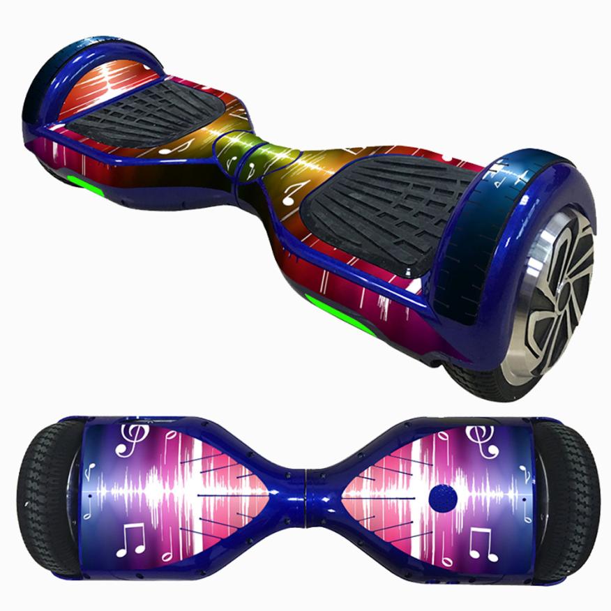New 6.5 Inch Self-Balancing Scooter Skin Hover Electric Skate Board Sticker Two-Wheel Smart Protective Cover Case Stickers