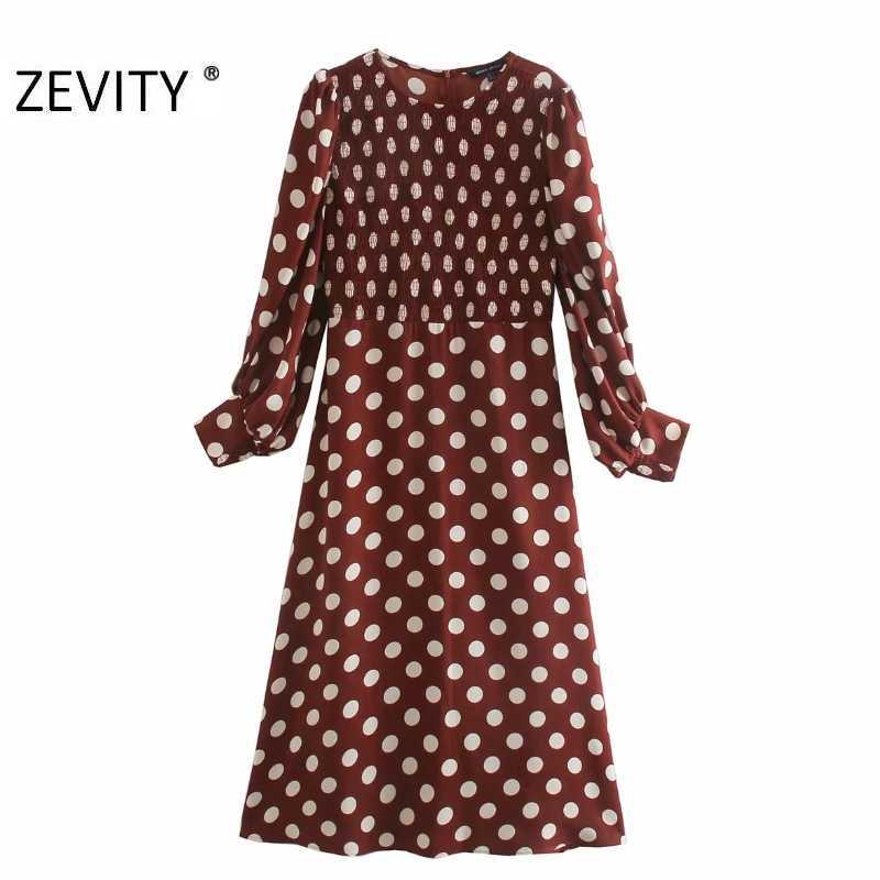 Zevity Women Vintage O Neck Polka Dot Print Elastic Midi Dress Office Ladies Chic Puff Sleeve Casual Business Vestido DS4566 210603, Cc ds4566k
Zevity Women Vintage O Neck Polka Dot Print Elastic Midi Dress Office Ladies Chic Puff Sleeve Casual Business Vestido DS4566 210603, Cc ds4566k