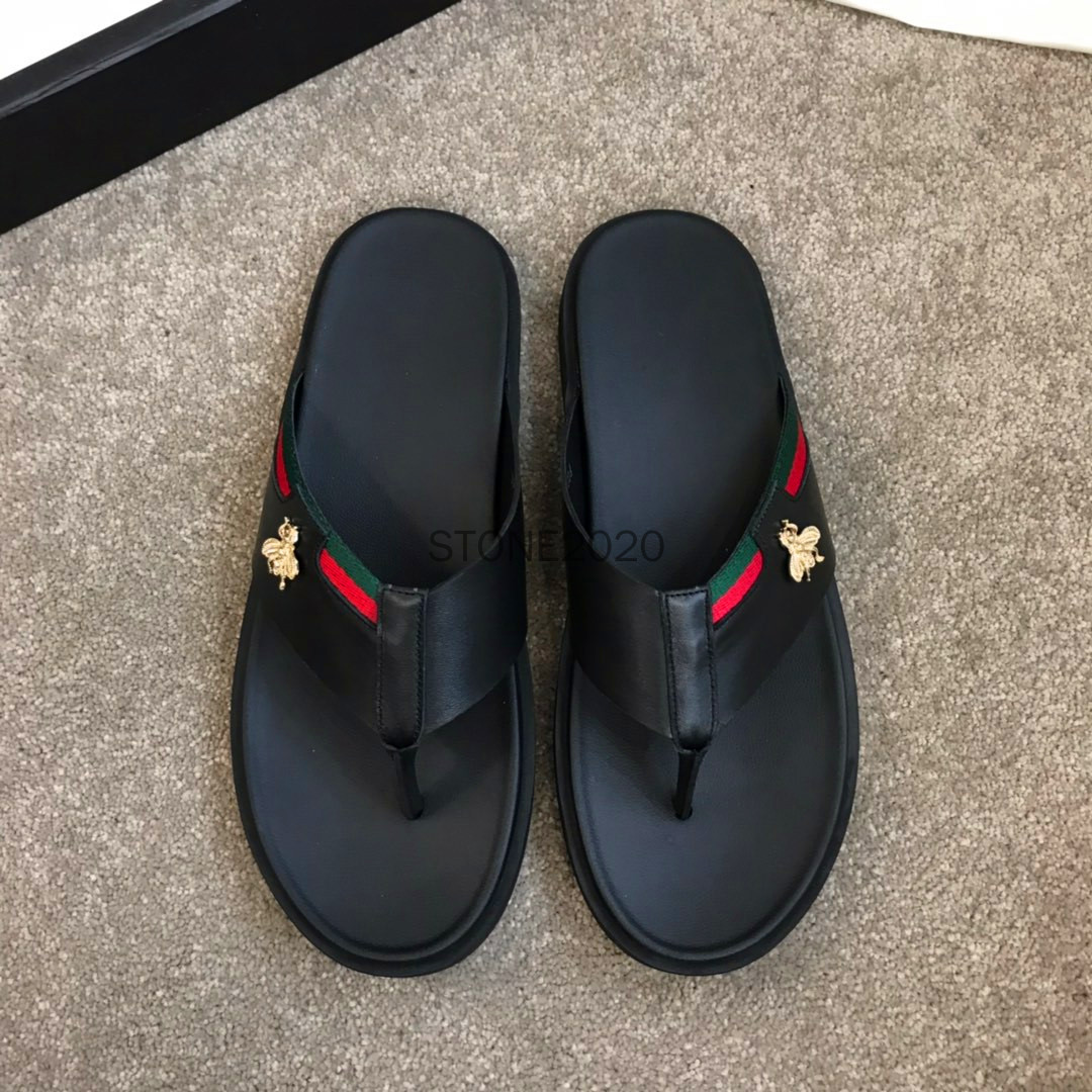 Genuine Leather Designer Mens Womens Slipper Summer Leisure Slippers Sandali Outdoor Chunky Soles Shoes for Men with Flip Flops, Black
Genuine Leather Designer Mens Womens Slipper Summer Leisure Slippers Sandali Outdoor Chunky Soles Shoes for Men with Flip Flops, Black