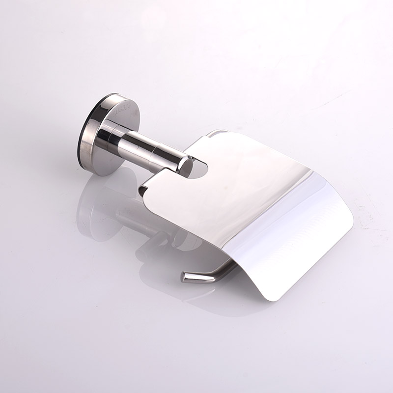 Titulaire de papier toilette américain simple et magnifique en acier inoxydable 304