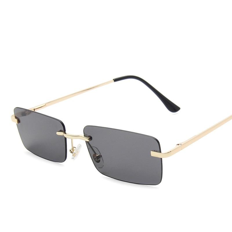 Sunglasses 2021 Vintage Rectangle Metal Frame Rimless Women Retro Fashion Trendy Brand Designer UV400
Sunglasses 2021 Vintage Rectangle Metal Frame Rimless Women Retro Fashion Trendy Brand Designer UV400