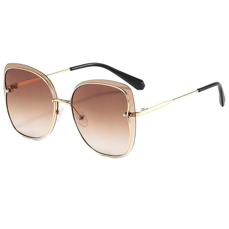 Sunglasses Trendy Streetwear Women Personality Rimless Decoration Sun Glasses For Female Large Metal Cat Eye Eyewear UV
Sunglasses Trendy Streetwear Women Personality Rimless Decoration Sun Glasses For Female Large Metal Cat Eye Eyewear UV