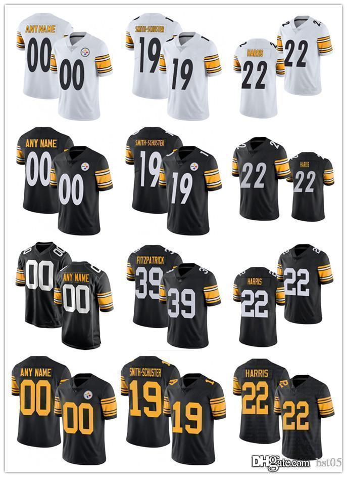 Custom PittsburghSteelers19 JuJu Smith-Schuster 22 Najee Harris 39 Minkah Fitzpatrick 11 Chase Claypool Football Jerseys, Black;red
Custom PittsburghSteelers19 JuJu Smith-Schuster 22 Najee Harris 39 Minkah Fitzpatrick 11 Chase Claypool Football Jerseys, Black;red
