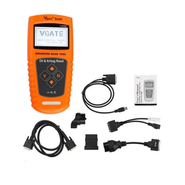 Vgate VS900 Oil Service and Vehicles Airbag Reset Tool Vgate Scanner Tools Reset Oil Inspection Light Reset
Vgate VS900 Oil Service and Vehicles Airbag Reset Tool Vgate Scanner Tools Reset Oil Inspection Light Reset