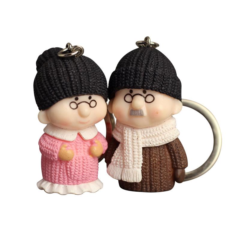 Keychains Couple Grandfather And Grandmothere Key Ring Fashion Creativity Figure Classic Men Jewelry Dating/Anniversary /Party
Keychains Couple Grandfather And Grandmothere Key Ring Fashion Creativity Figure Classic Men Jewelry Dating/Anniversary /Party