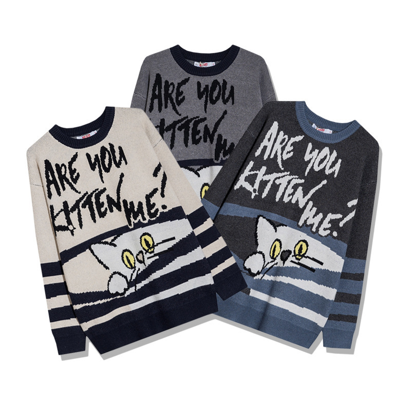 Women's Sweaters Men's blouse of funny cartoons cat prints neck-neck pullover shirts casual st men fashion streetwear pattern kitty 6BUM, 1# shoe box
Women's Sweaters Men's blouse of funny cartoons cat prints neck-neck pullover shirts casual st men fashion streetwear pattern kitty 6BUM, 1# shoe box
