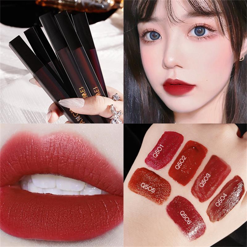 Lip Gloss 1pc Matte Velvet Glaze 6 Style 2 In 1 Long-Lasting Gilt Mini Black Tube Lipstick Waterproof Moisturizing Cosmetic, 06
Lip Gloss 1pc Matte Velvet Glaze 6 Style 2 In 1 Long-Lasting Gilt Mini Black Tube Lipstick Waterproof Moisturizing Cosmetic, 06