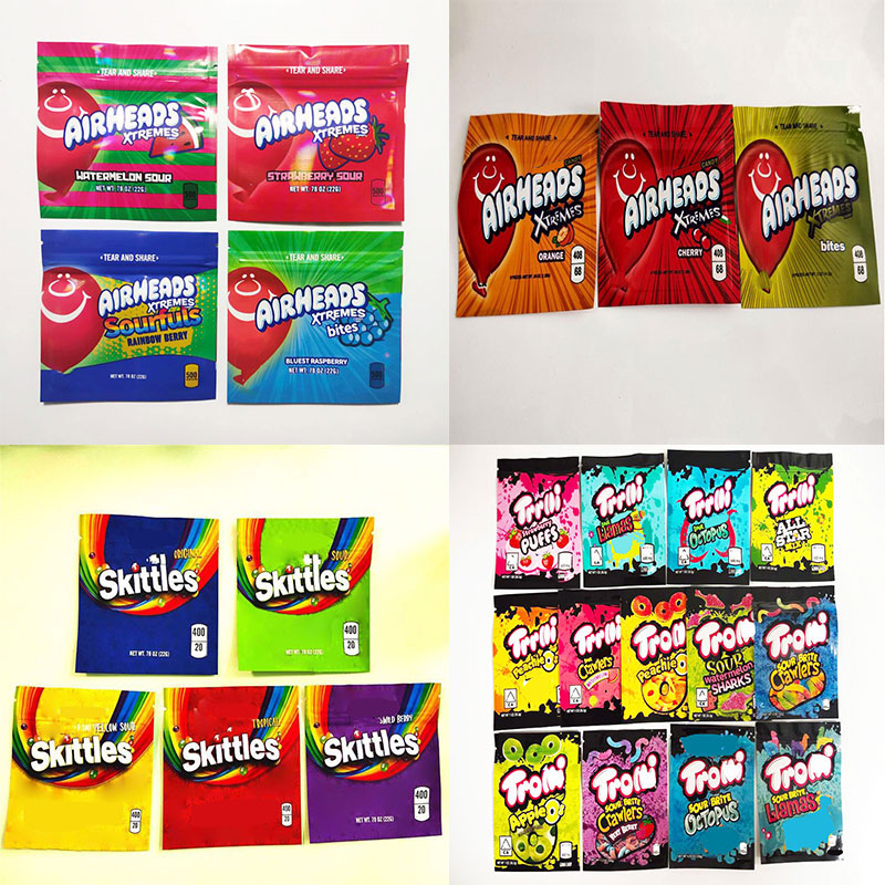 Ready to ship airheads xtremes bags cherry orange bites gummies zipper resealable mylar Edibles Packaging trrlli trolli errlli BARIBO ONEUP SKITTLES
Ready to ship airheads xtremes bags cherry orange bites gummies zipper resealable mylar Edibles Packaging trrlli trolli errlli BARIBO ONEUP SKITTLES