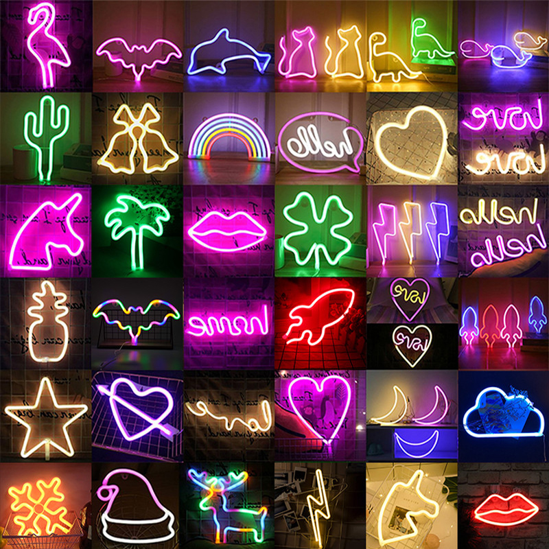 Beauty Neon Sign Lighting Led Lights Strips Cartoon Wall Hanging Light For Bedroom Xmas Gift Work On AA Battery And USB EUB
Beauty Neon Sign Lighting Led Lights Strips Cartoon Wall Hanging Light For Bedroom Xmas Gift Work On AA Battery And USB EUB