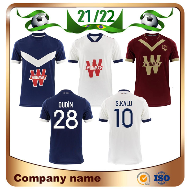 21/22 FC Girondins Bordeaux 140th anniversary Soccer Jerseys 2021 OTAVIO J.ONANA S.KALU FRANSERGIO Shirt ADLI DILROSUN NIANG Football uniform, Home patch
21/22 FC Girondins Bordeaux 140th anniversary Soccer Jerseys 2021 OTAVIO J.ONANA S.KALU FRANSERGIO Shirt ADLI DILROSUN NIANG Football uniform, Home patch