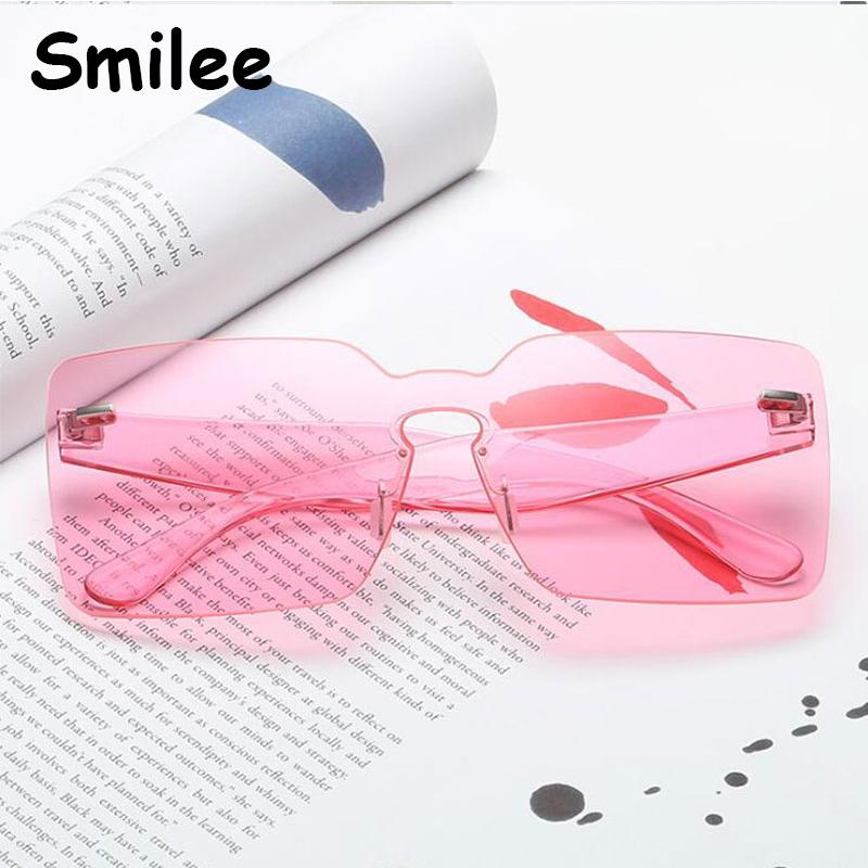 Sunglasses Oversized Square Rimless Women Men Candy Color Shades Plastic Frame Sun Glasses Pink Yellow Fashion Eyewear UV400
Sunglasses Oversized Square Rimless Women Men Candy Color Shades Plastic Frame Sun Glasses Pink Yellow Fashion Eyewear UV400