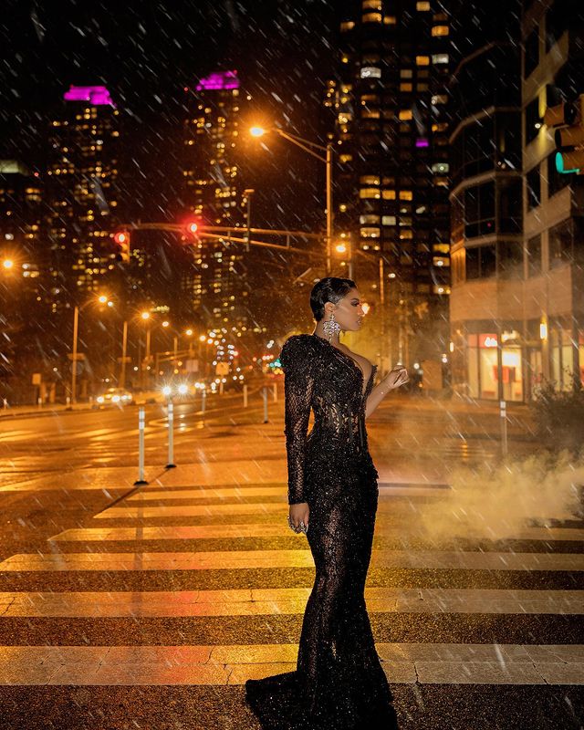 2021 Plus Size Arabic Aso Ebi Grey Luxurious Black Lace Prom Dresses Beaded Mermaid One Shoulder Evening Formal Party Second Reception Gowns Dress ZJ5