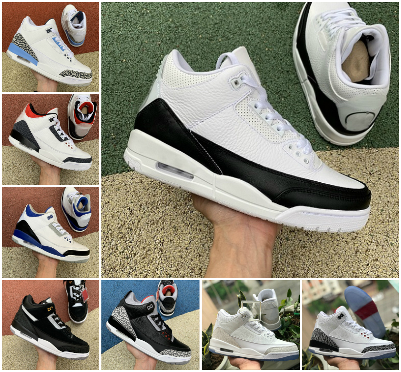 New Laser Orange Fire Red 3s 3 Air Mens Basketball Fragment Designers Knicks Rivals UNC Blue Pure White BLACK CEMENT Outdoor Sports Shoes
New Laser Orange Fire Red 3s 3 Air Mens Basketball Fragment Designers Knicks Rivals UNC Blue Pure White BLACK CEMENT Outdoor Sports Shoes