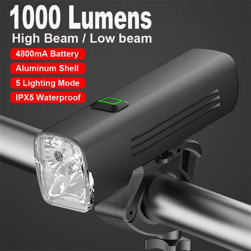 BOLER Bicycle Light 1000 Lumen 4800mAh Bike Headlight Waterproof Flashlight Handlebar USB Charging MTB Road Cycling Lamp 220311
BOLER Bicycle Light 1000 Lumen 4800mAh Bike Headlight Waterproof Flashlight Handlebar USB Charging MTB Road Cycling Lamp 220311