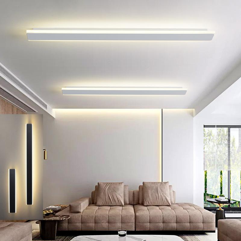 Ceiling Lights Minimalist Creative Long Lamp Modern LED Background Wall Aisle Balcony Kitchen Light Bar Bedroom Ligting Sconce
Ceiling Lights Minimalist Creative Long Lamp Modern LED Background Wall Aisle Balcony Kitchen Light Bar Bedroom Ligting Sconce