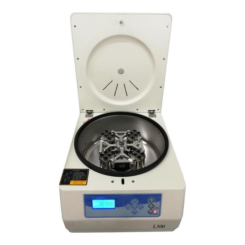 High Capacity Low Speed Desktop PRP Centrifuge Machine L500 with 4x50ml Swing Rotor