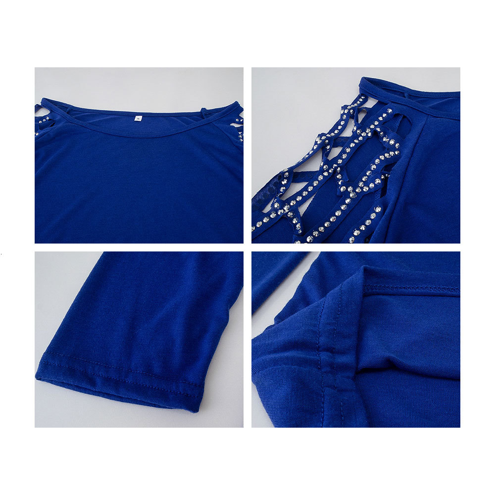 2021 New Womens Tops and Blouses Plus Size Female Clothing Fashion Casual Crew Neck Hollow-out Studded Blouse Slim Shirt M0cg, Purple
2021 New Womens Tops and Blouses Plus Size Female Clothing Fashion Casual Crew Neck Hollow-out Studded Blouse Slim Shirt M0cg, Purple