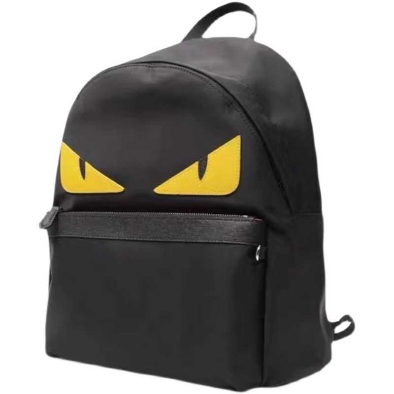 backpack Little eyes monster yellow men's and women's Cowhide nylon cloth fashion leisure light large capacity travel bag Handbag luxurys, Red
backpack Little eyes monster yellow men's and women's Cowhide nylon cloth fashion leisure light large capacity travel bag Handbag luxurys, Red