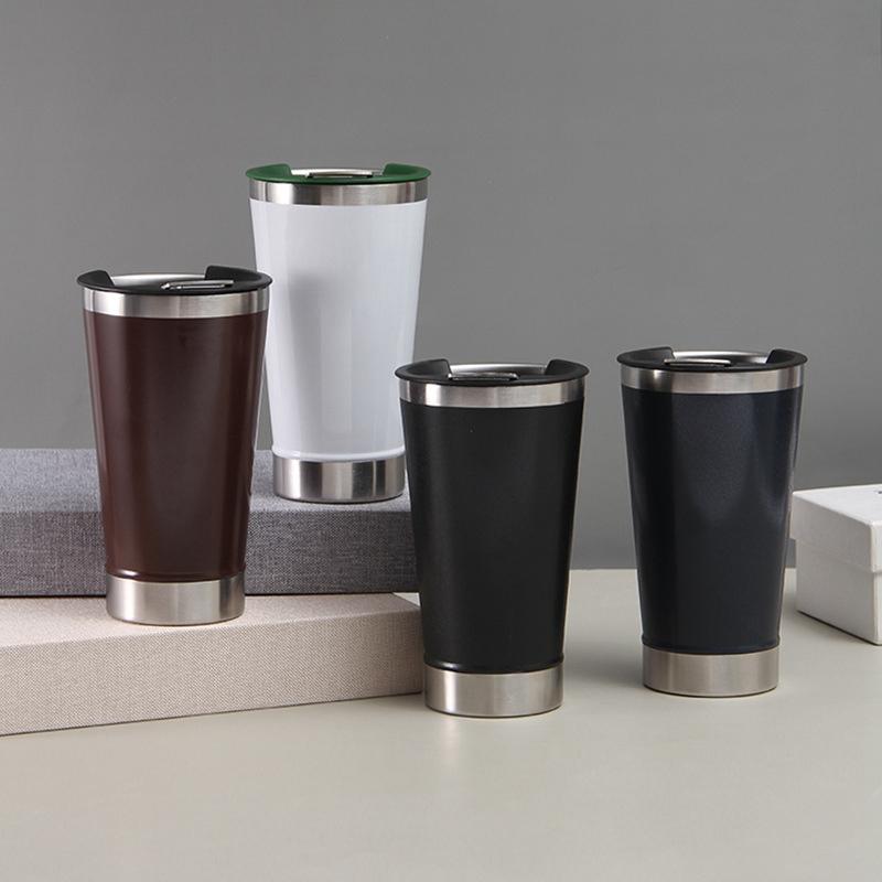 Water Bottles 304 Stainless Steel Double-Layer Thermal Insulation Ice Ba Cup With Bottle Opener Beer Portable Car 500Ml
Water Bottles 304 Stainless Steel Double-Layer Thermal Insulation Ice Ba Cup With Bottle Opener Beer Portable Car 500Ml