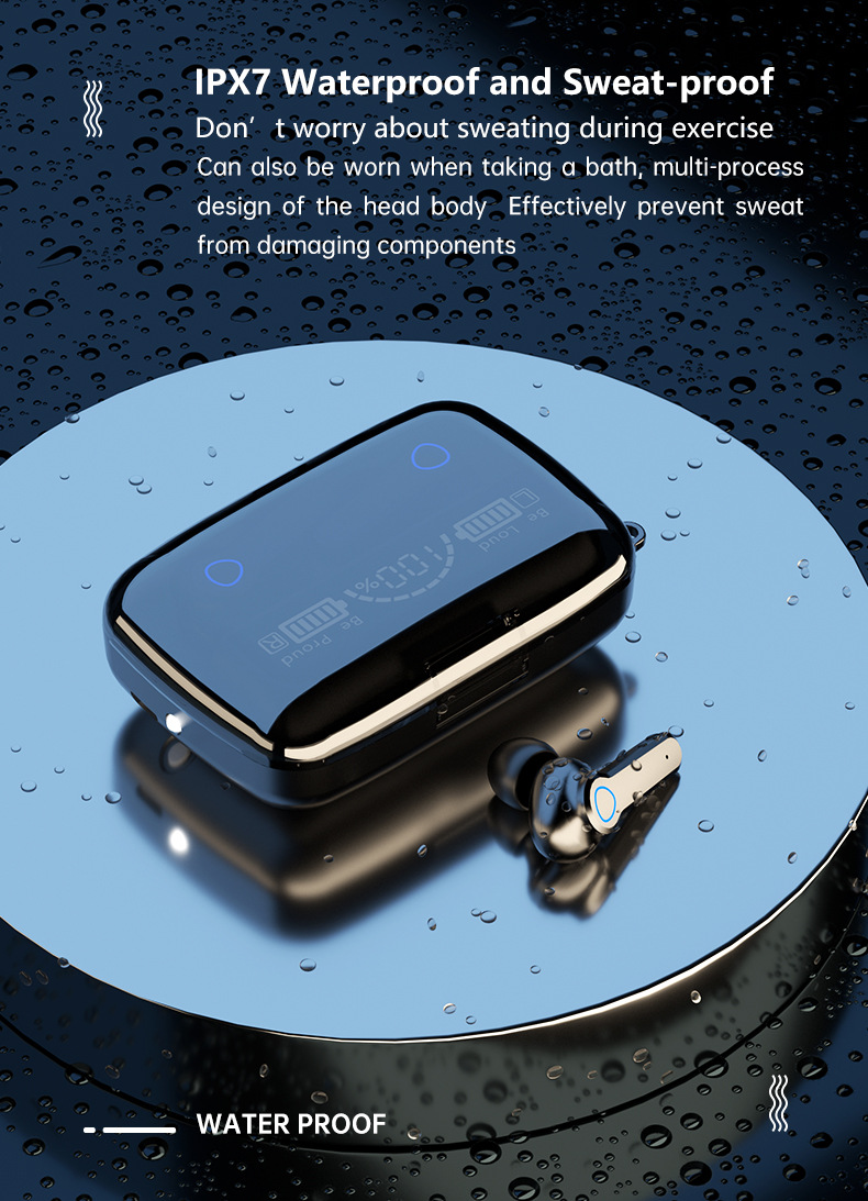 m18 TWS 5.0 Earphones 2000 mAh Charging Box Wireless Bluetooth m17 m9 m10 Headphone 9D Stereo Sports Waterproof Earbuds m12 m19 m15 Noise Cancelling H