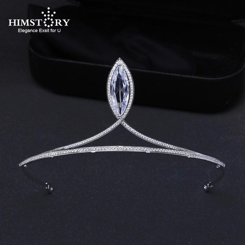 Hair Clips & Barrettes Himstory Zircon French Simple Designs Cubic Tiara Headband Crown Jewelry Bride Headpiece Wedding Accessories
Hair Clips & Barrettes Himstory Zircon French Simple Designs Cubic Tiara Headband Crown Jewelry Bride Headpiece Wedding Accessories