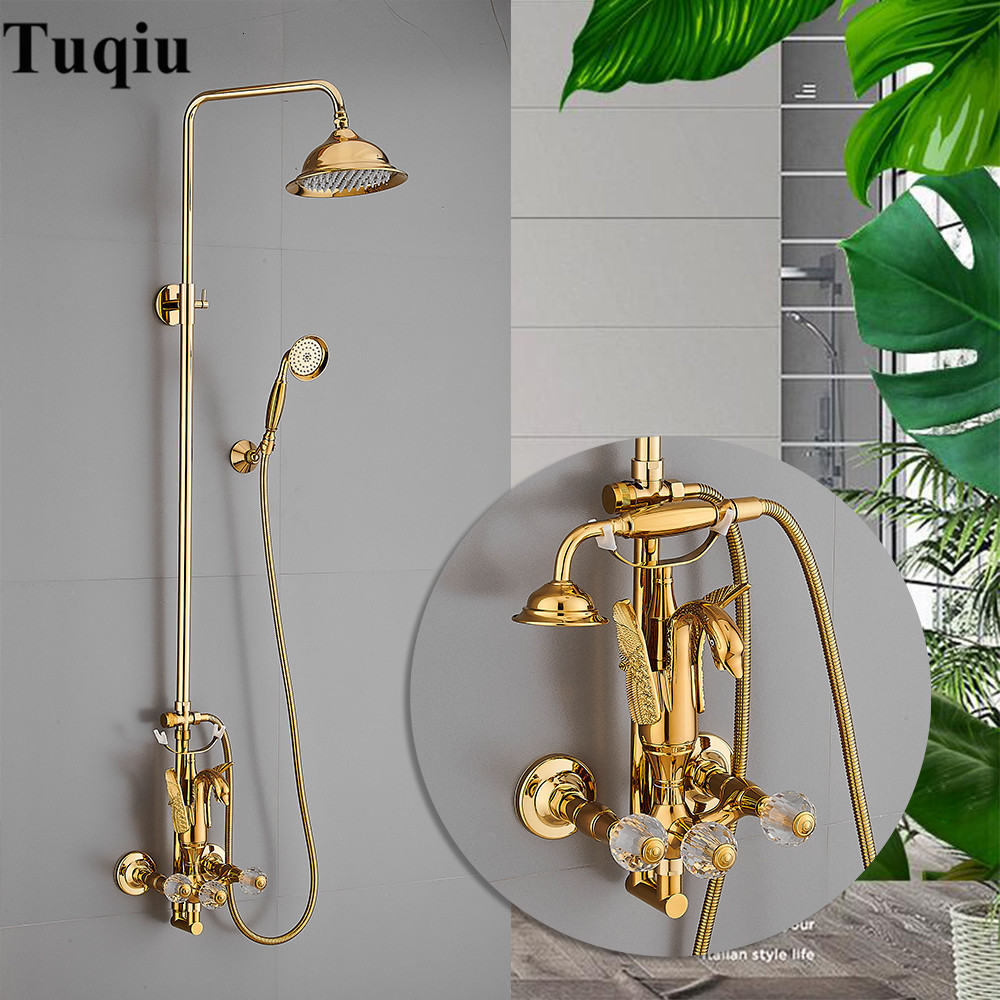 2021 New Gold Swan Bathroom Rainfall Mixer Tap Black Oil Brushed Brass Bath and Shower Faucet Set Lv2u
2021 New Gold Swan Bathroom Rainfall Mixer Tap Black Oil Brushed Brass Bath and Shower Faucet Set Lv2u
