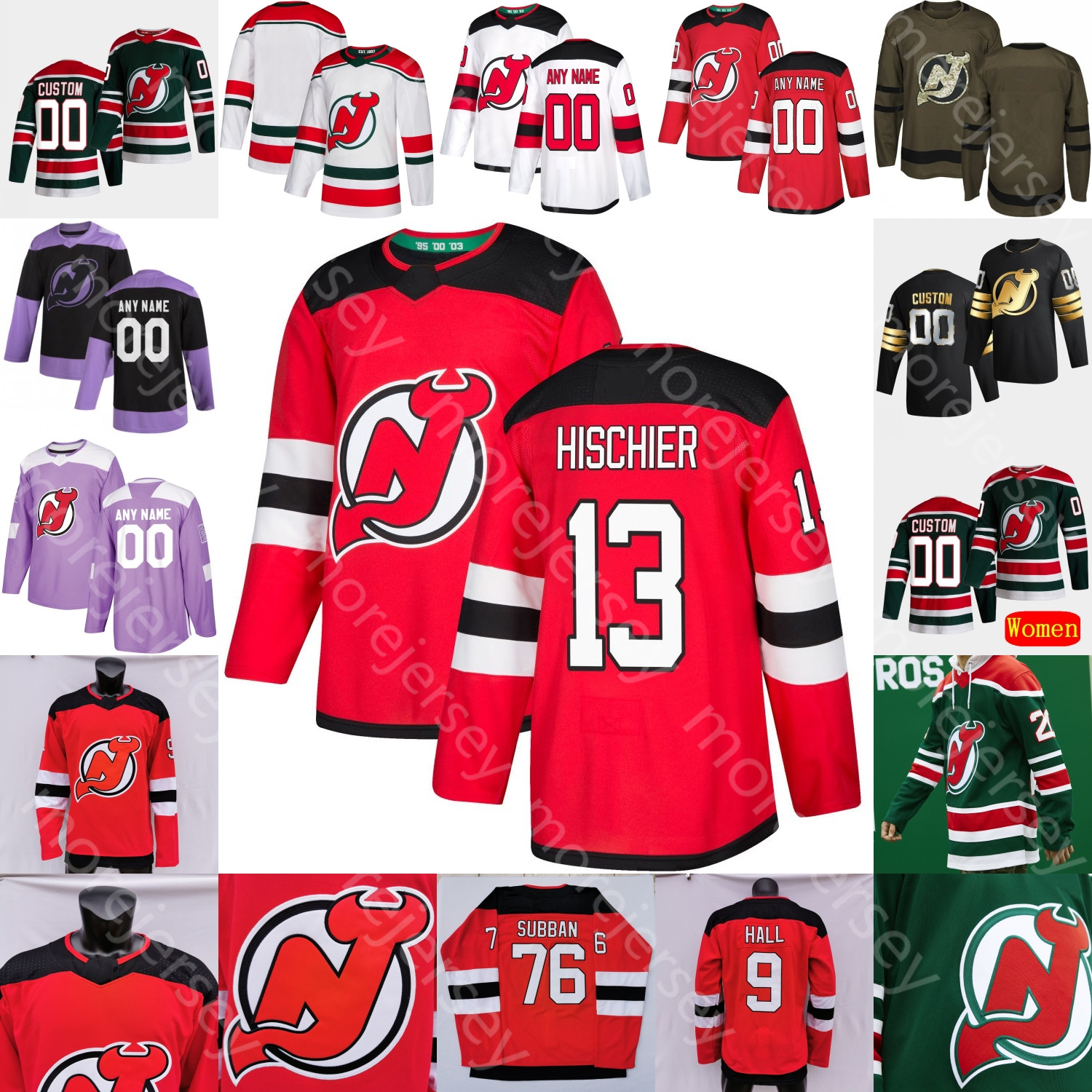 2021 New Jersey Devils Ice Hockey Jersey Mikhail Maltsev Michael McLeod Nick Merkley Murray Sharangovich Tennyson Vatanen Zacha Wedgewood, Black;red
2021 New Jersey Devils Ice Hockey Jersey Mikhail Maltsev Michael McLeod Nick Merkley Murray Sharangovich Tennyson Vatanen Zacha Wedgewood, Black;red