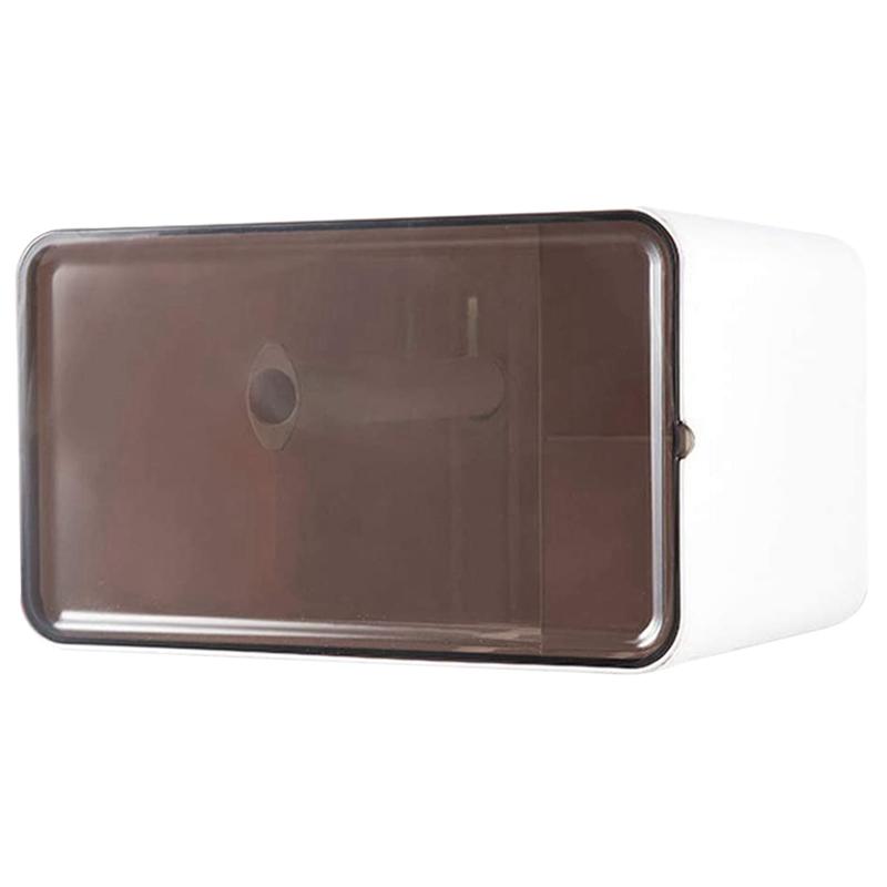 Wall Mount Tissue Paper Box, Waterproof Adhesive Toilet Paper Holder with Storage Box, Towel Holder with Multi
Wall Mount Tissue Paper Box, Waterproof Adhesive Toilet Paper Holder with Storage Box, Towel Holder with Multi