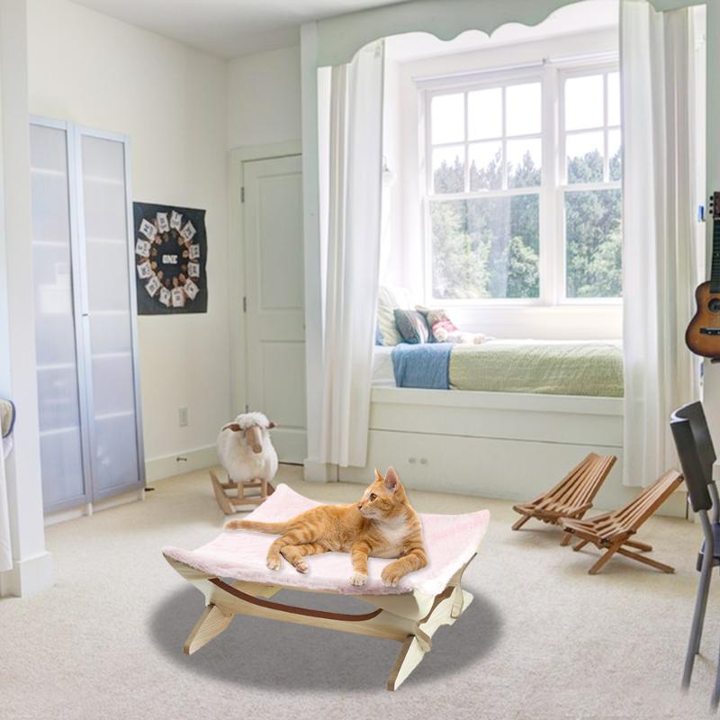 Cat Beds & Furniture Soft Bed Winter House For Warm Cotton Dog Pet Products Mini Puppy Kitty Hanging Bracket