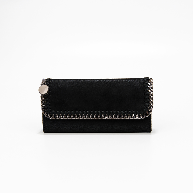 Fashion Women Purse Stella Mccartney Long Sqaure Hasp Lady Wallet Soft PVC Leather Bag 102-3, Shinny silver
Fashion Women Purse Stella Mccartney Long Sqaure Hasp Lady Wallet Soft PVC Leather Bag 102-3, Shinny silver