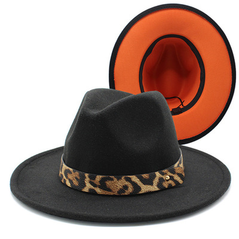 2021 New Men Band Belt Fedora Solid Wide Brim Multicolor Vintage Casual Street Jazz Caps Women Winter Hats Gdc0, 17
2021 New Men Band Belt Fedora Solid Wide Brim Multicolor Vintage Casual Street Jazz Caps Women Winter Hats Gdc0, 17