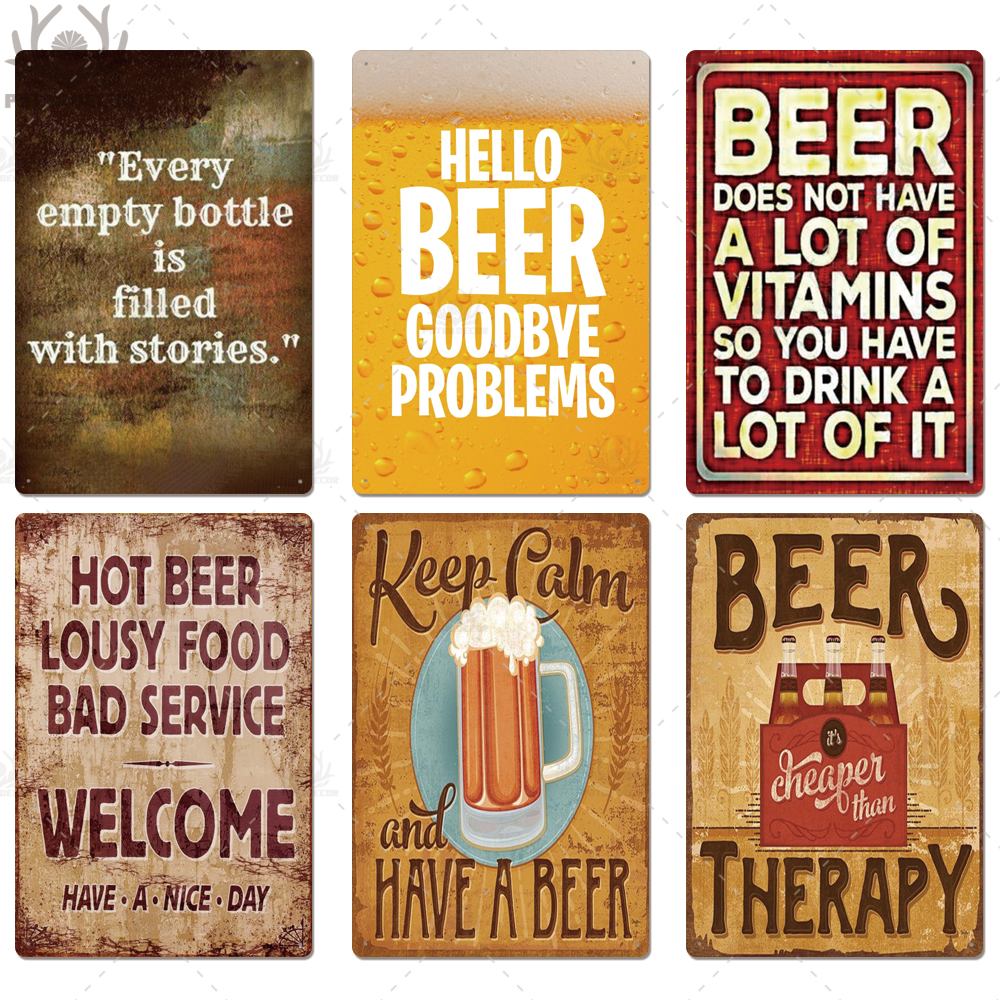Beer Tin Sign Plaque Metal Vintage Pub Funny Metal Sign Plate Wall Decor for Bar Pub Club Man Cave Decorative Iron Painting
Beer Tin Sign Plaque Metal Vintage Pub Funny Metal Sign Plate Wall Decor for Bar Pub Club Man Cave Decorative Iron Painting