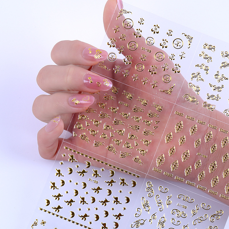 30pcs/set mix send Sexy 3d gold nail stickers personality fashion nails children cute nail art decals manicure sticker
30pcs/set mix send Sexy 3d gold nail stickers personality fashion nails children cute nail art decals manicure sticker